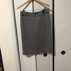 Cleo Ladies Black & White Skirt